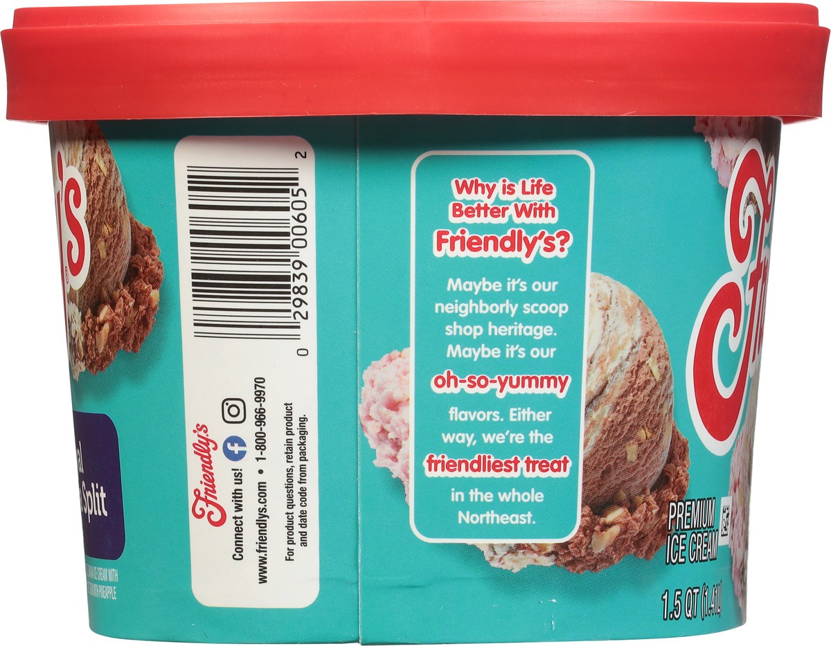 slide 8 of 9, Friendly's Premium Royal Banana Split Ice Cream 1.5 qt, 48 fl oz