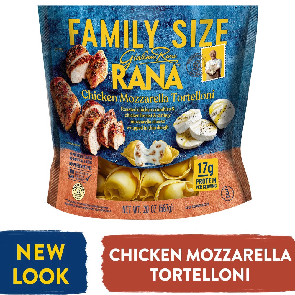slide 2 of 3, Rana Chicken Mozzarella Tortelloni - 20 Oz, 20 oz