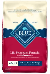 Blue Buffalo Adult Dog Food Fish & Brown Rice