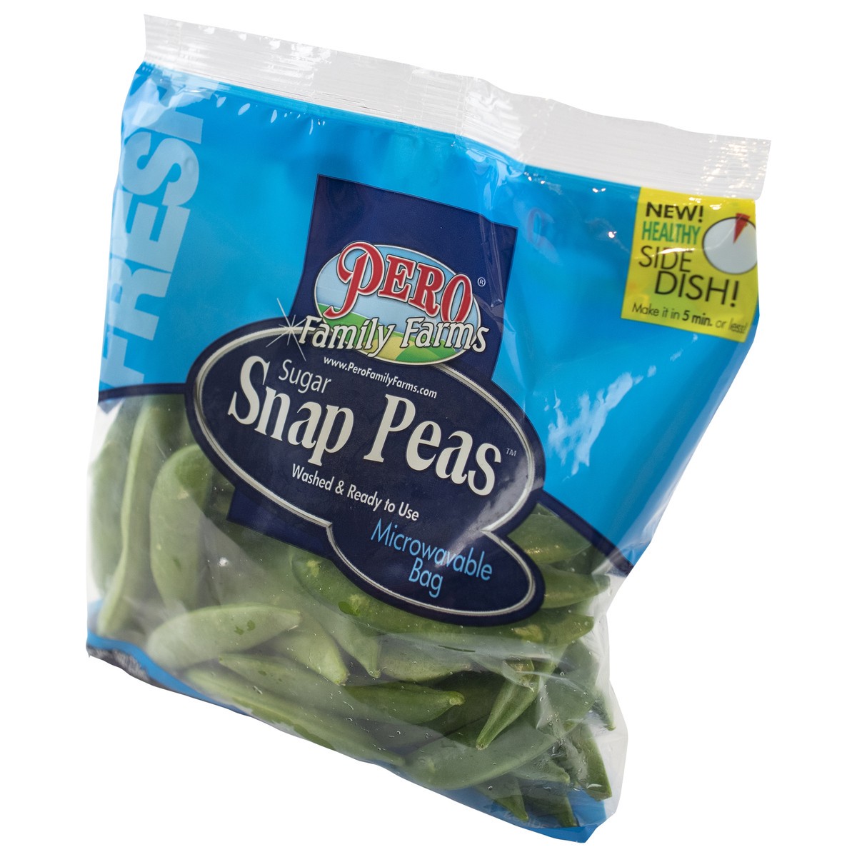 slide 3 of 9, Pero Family Farms Snap Peas, Sugar, 8 oz