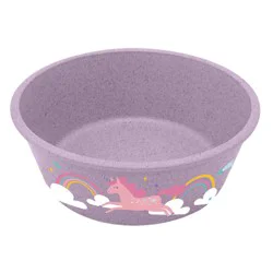 Tarhong Round Unicorn Wheat Bowl - Purple