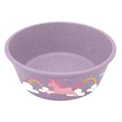 Tarhong Round Unicorn Wheat Bowl - Purple