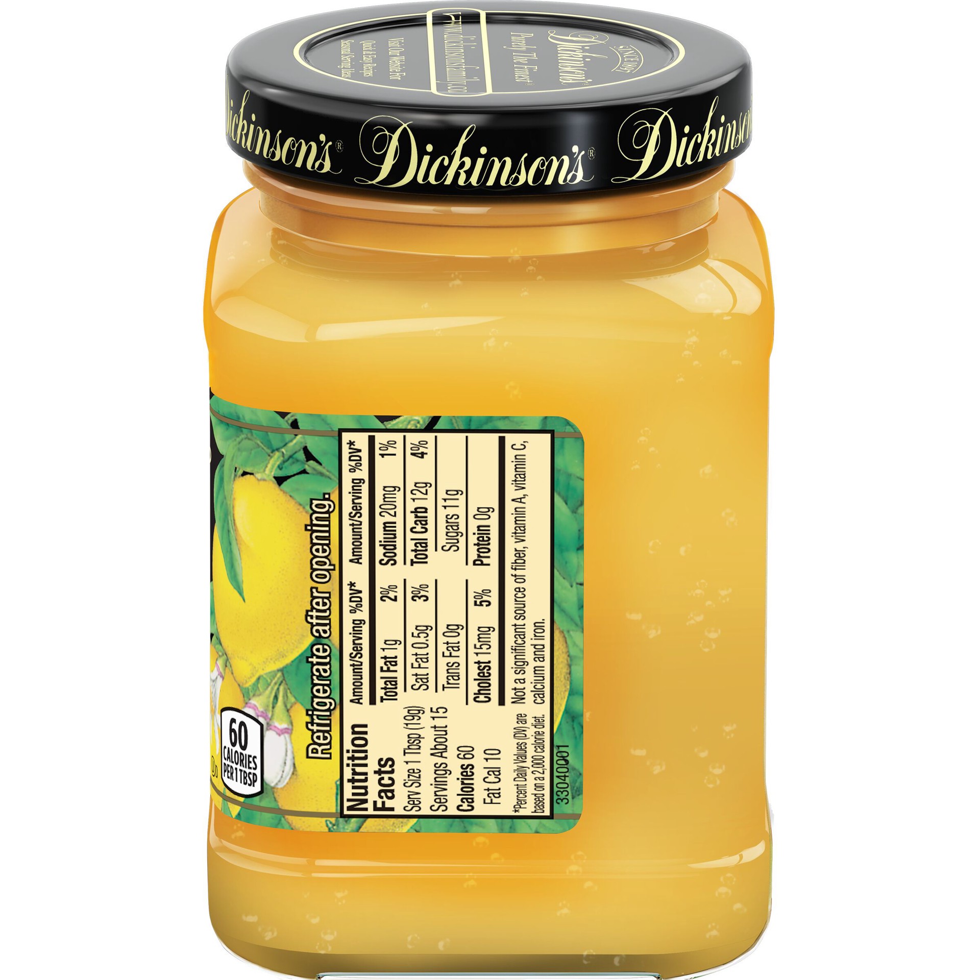 slide 2 of 2, Dickinson's Dickinson Lemon Curd, 10 oz