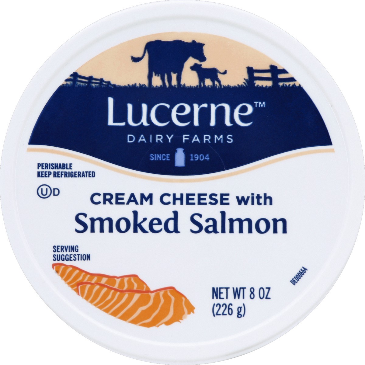 slide 2 of 4, Lucerne Cheese Cream Light - 8 Oz, 8 oz