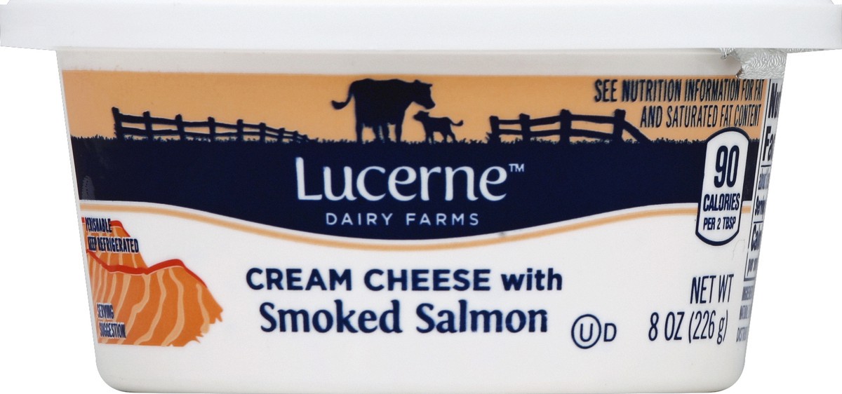 slide 1 of 4, Lucerne Cheese Cream Light - 8 Oz, 8 oz