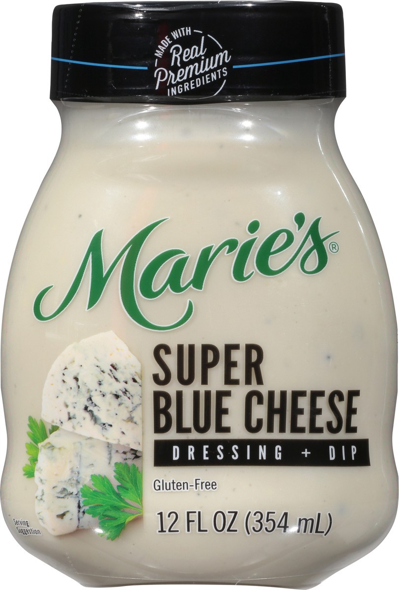 slide 6 of 9, Marie's Super Blue Cheese Dressing + Dip 12 fl oz, 12 fl oz