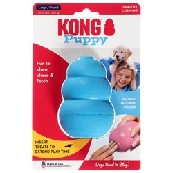 Kong Natural Puppy Large Teething Rubber 1 Each