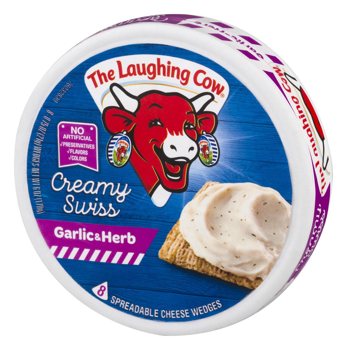 slide 3 of 9, LAUGHING COW Cheese Wedges, 8 ct
