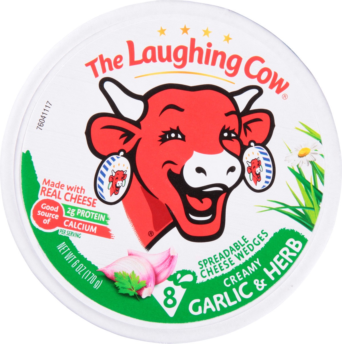 slide 6 of 9, LAUGHING COW Cheese Wedges, 8 ct