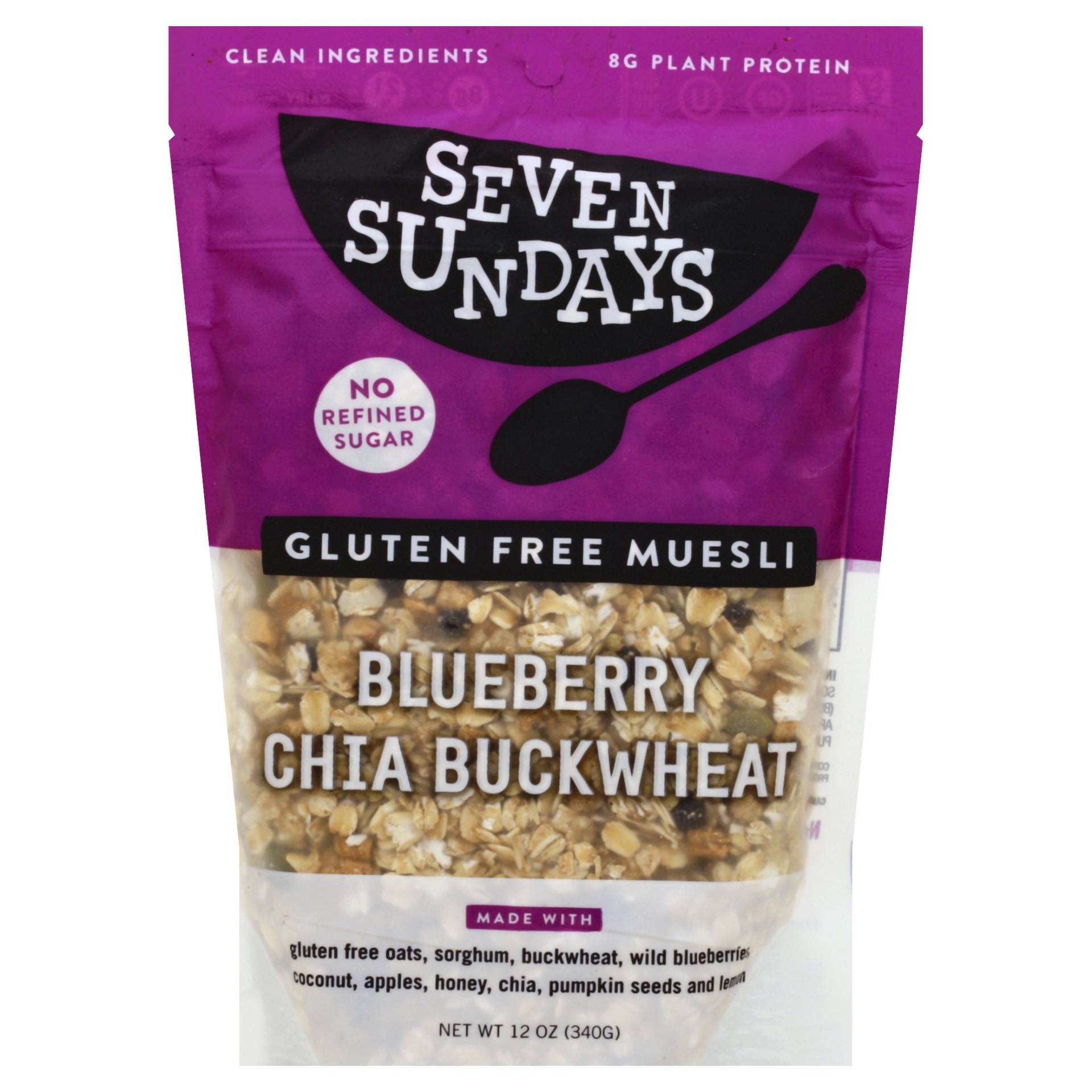 Seven Sundays Muesli Blueberry Chia 12 oz Shipt