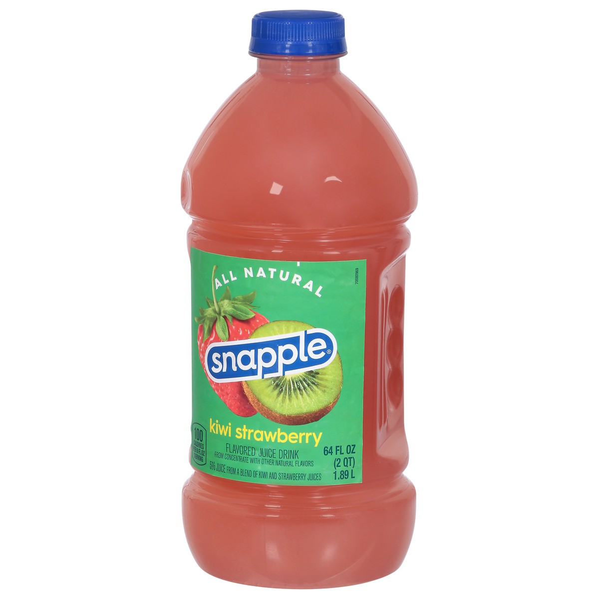 slide 8 of 9, Snapple Kiwi Strawberry Juice Drink, 64 fl oz bottle, 64 fl oz