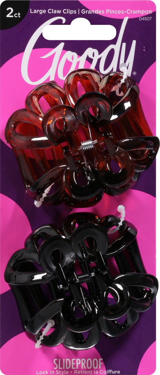 slide 7 of 9, Goody Petal Claw Clips Large 2 ea, 2 ct