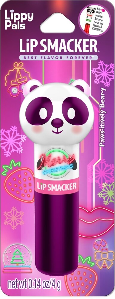 slide 1 of 1, Lip Smacker Lippy Pals Paws-Itively Bear-Y Lip Balm, 1 ct