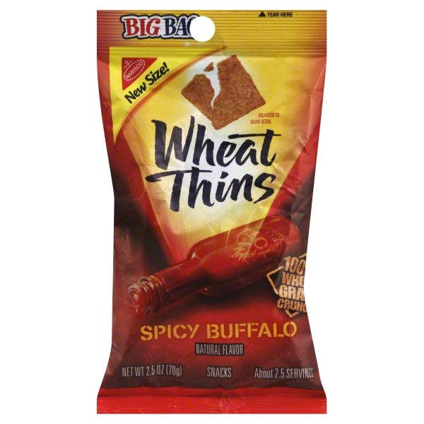 Wheat Thins Spicy Buffalo Snacks 2.5 oz | Shipt
