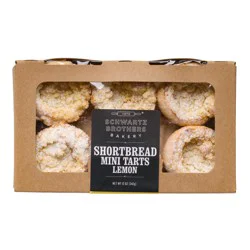 Schwartz Brothers Bakery Shortbread Mini Tarts Lemon