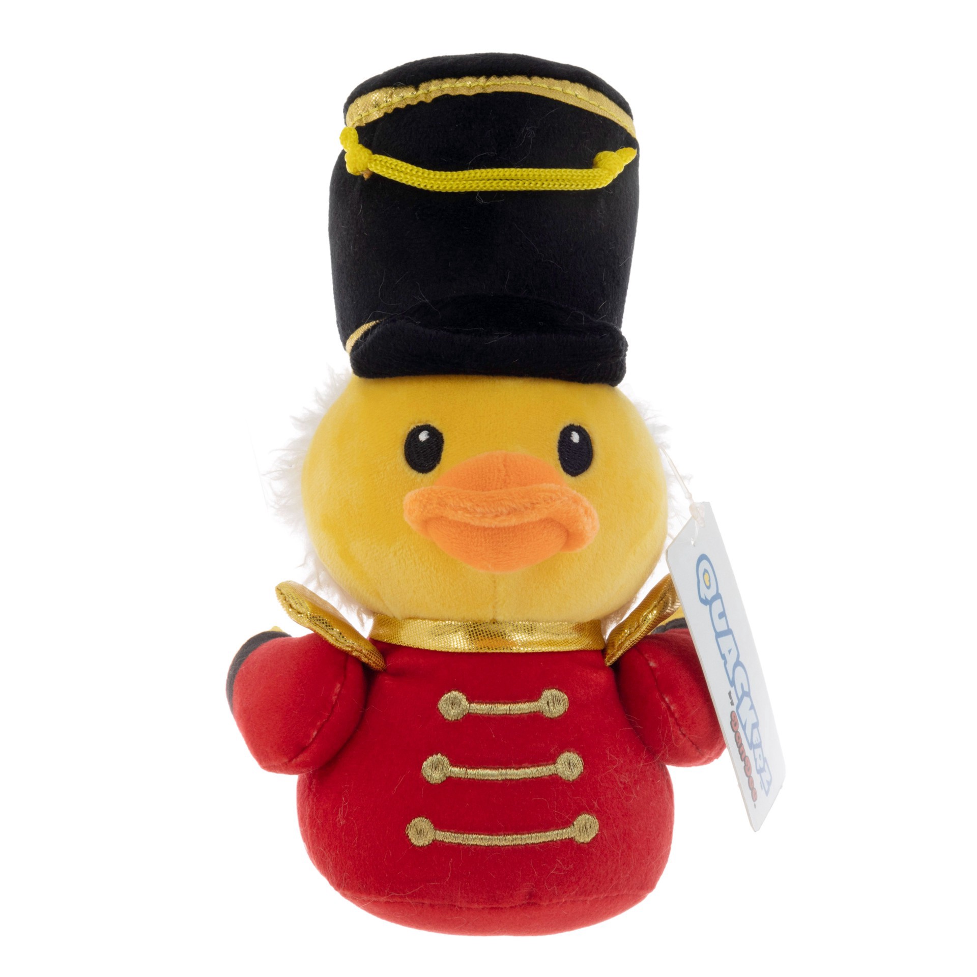 slide 1 of 1, Quackerz Nutquacker Christmas Plush, 5.5 in