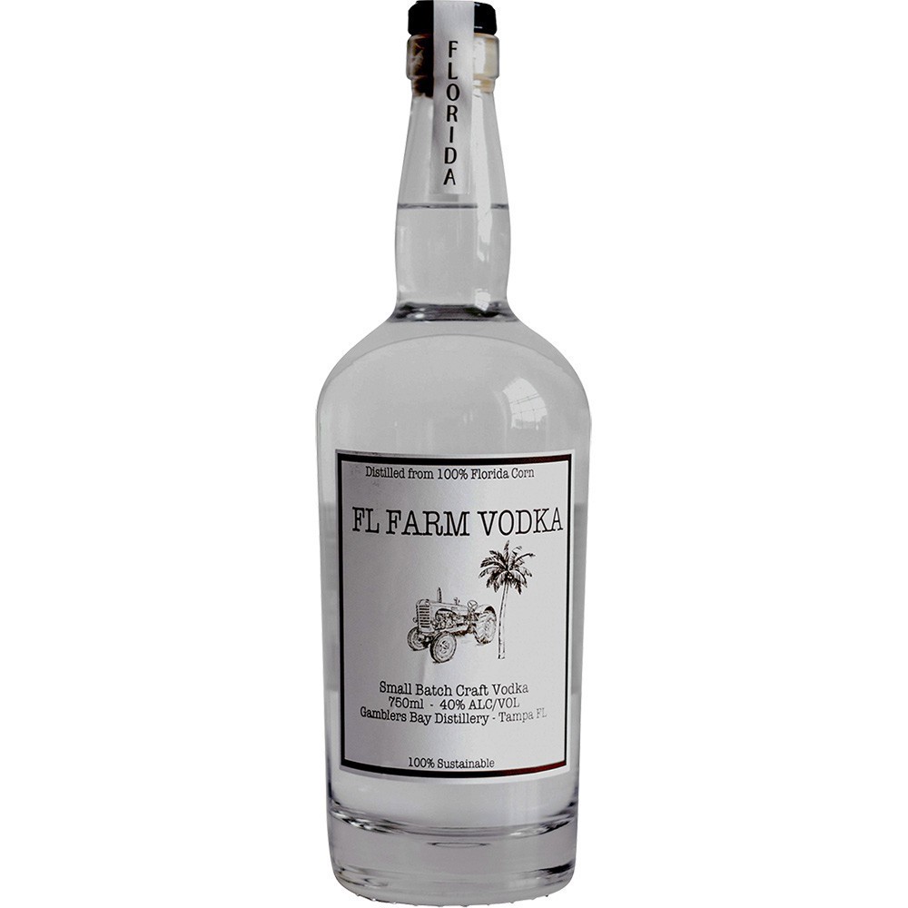 slide 1 of 1, Gamblers Bay Fl Farm Vodka, 750 ml
