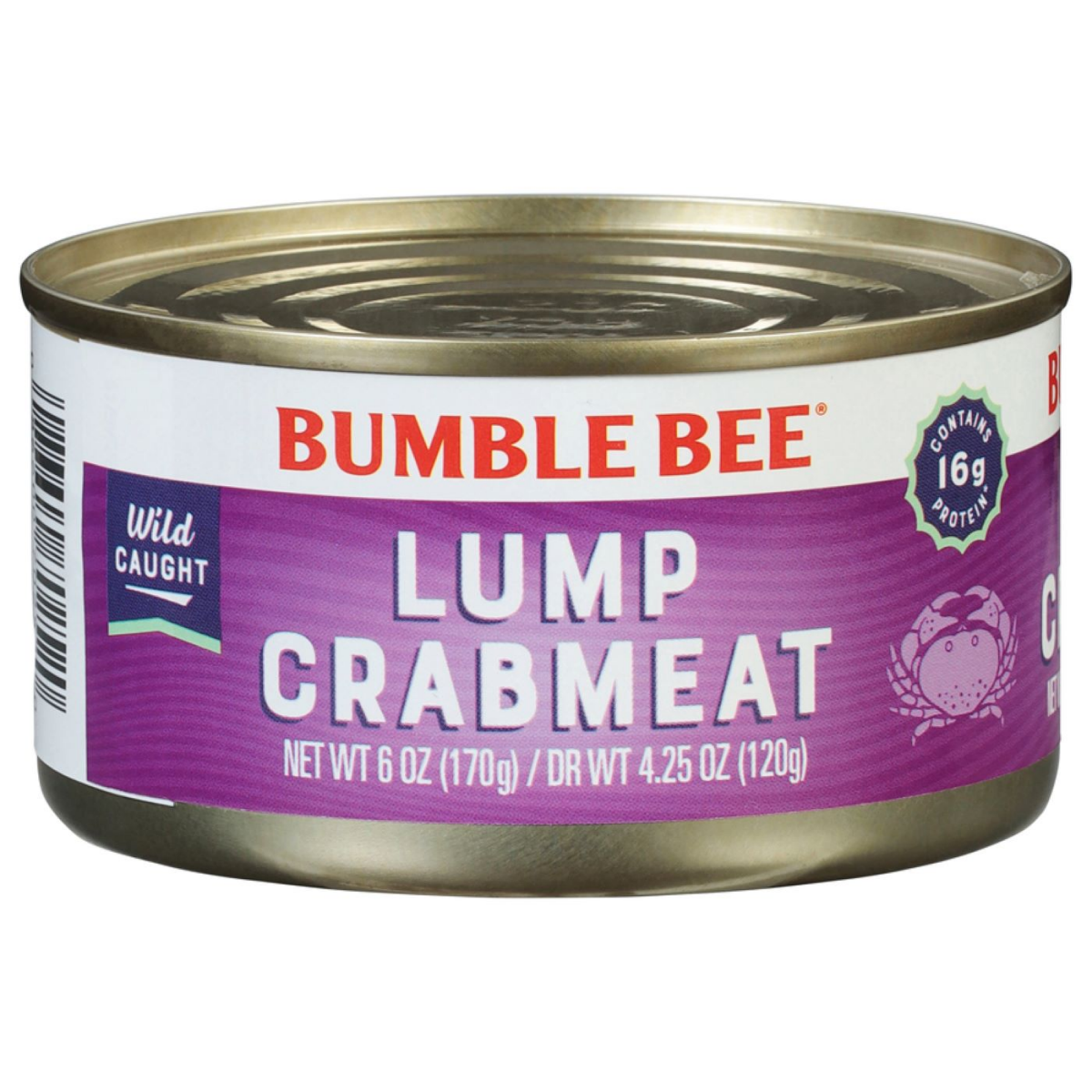 slide 1 of 16, Bumble Bee Lump Crabmeat, 6 oz