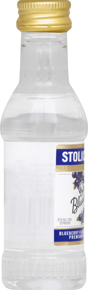 slide 7 of 7, Stolichnaya Blueberi Vodka, 50 ml