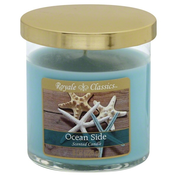 slide 1 of 1, Royale Classics Ocean Side Scented Candle, 8 oz