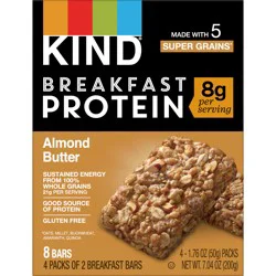 Kind Almond Butter Breakfast Protein Bar - 7.04 oz