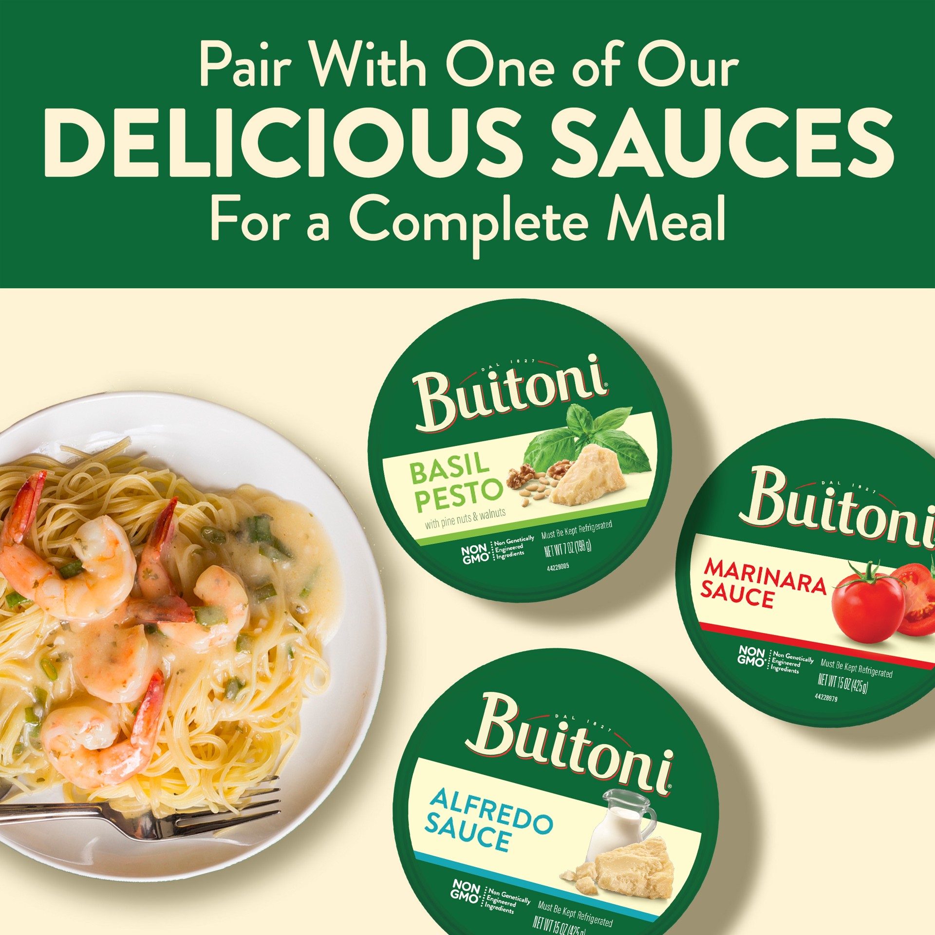 slide 7 of 10, Buitoni Angel Hair, Refrigerated Pasta Noodles, 9 oz Package, 9 oz