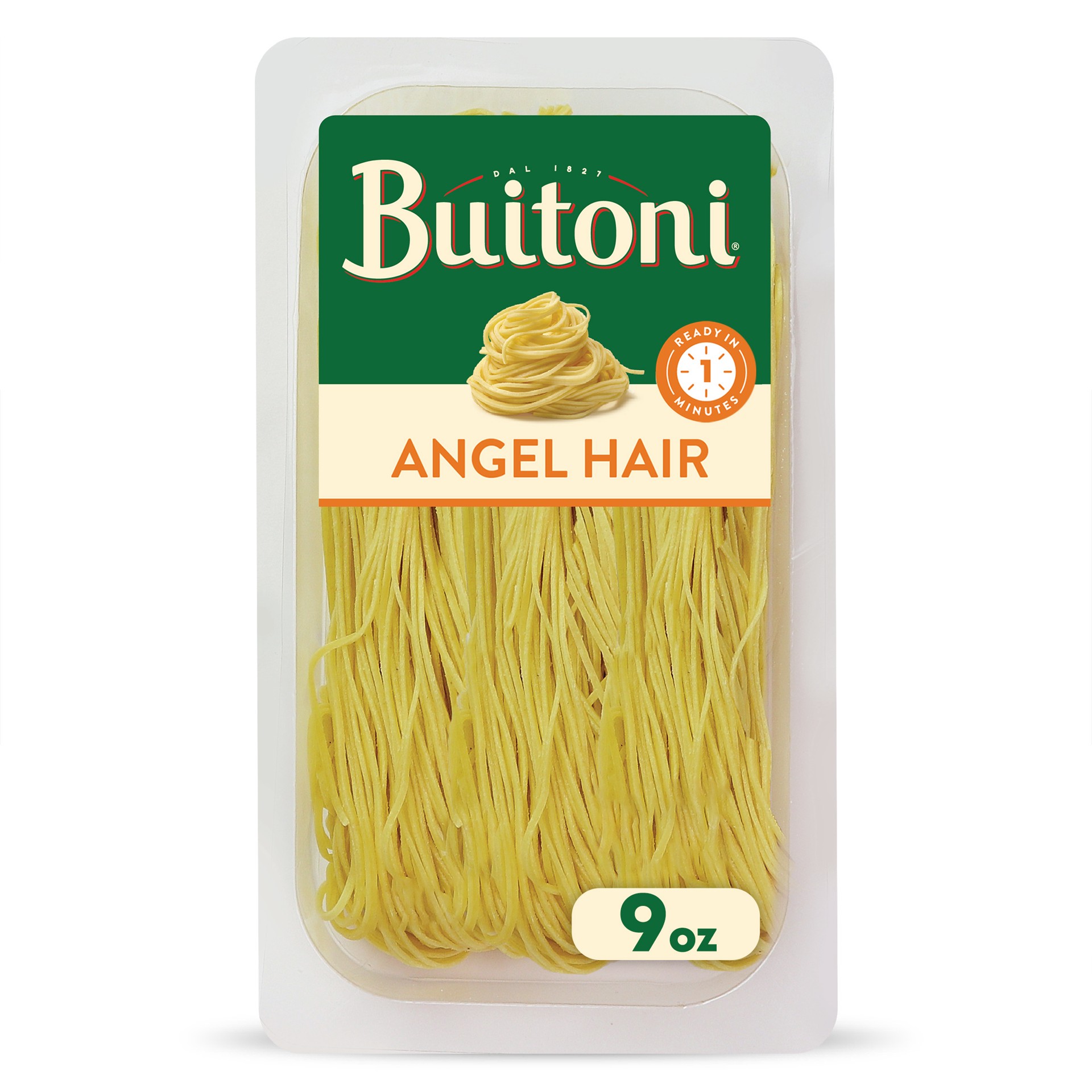 slide 1 of 10, Buitoni Angel Hair, Refrigerated Pasta Noodles, 9 oz Package, 9 oz