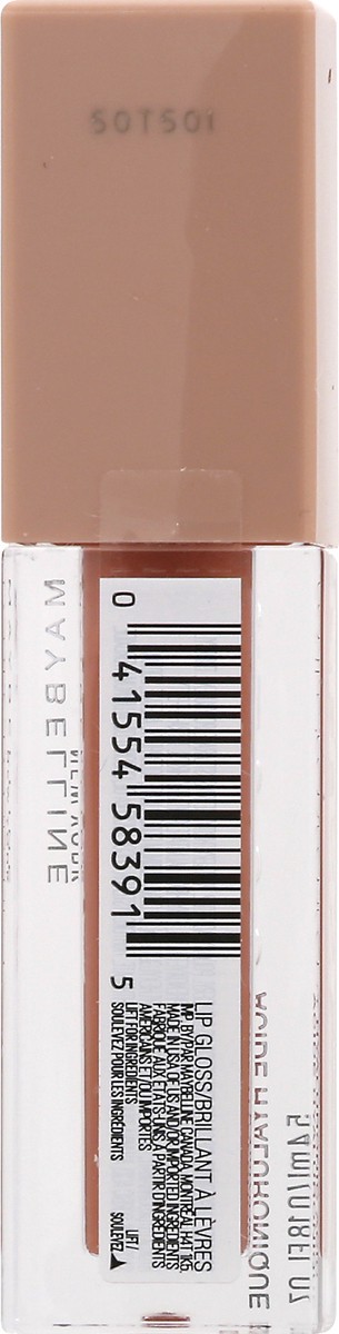 slide 9 of 9, Maybelline Lifter Gloss Plumping Lip Gloss with Hyaluronic Acid - 7 Amber - 0.18 fl oz, 0.18 fl oz