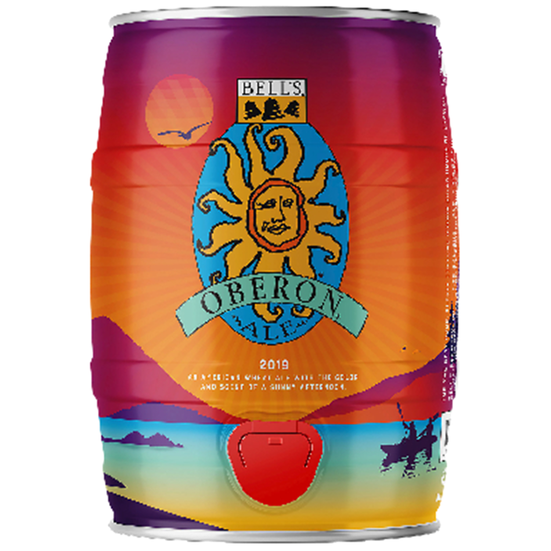 slide 1 of 1, Bell's Oberon Ale, 5 liter