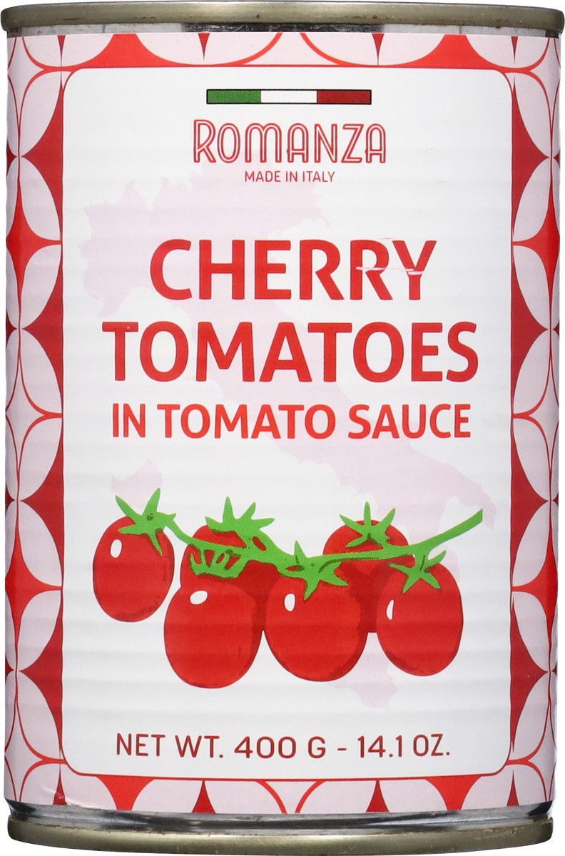 slide 15 of 15, Romanza Cherry Tomatoes in Tomato Sauce 14.1 oz, 