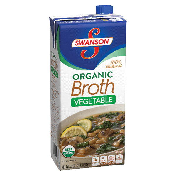 slide 1 of 1, Swanson Organic Vegetable Broth, 32 oz