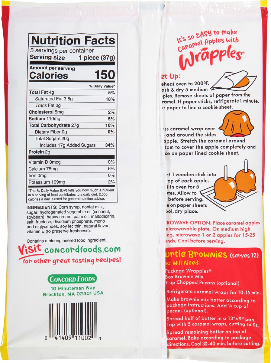 slide 11 of 12, Wrapples Fresh Caramel Apples Wraps Kit 6.5 oz, 6.5 oz