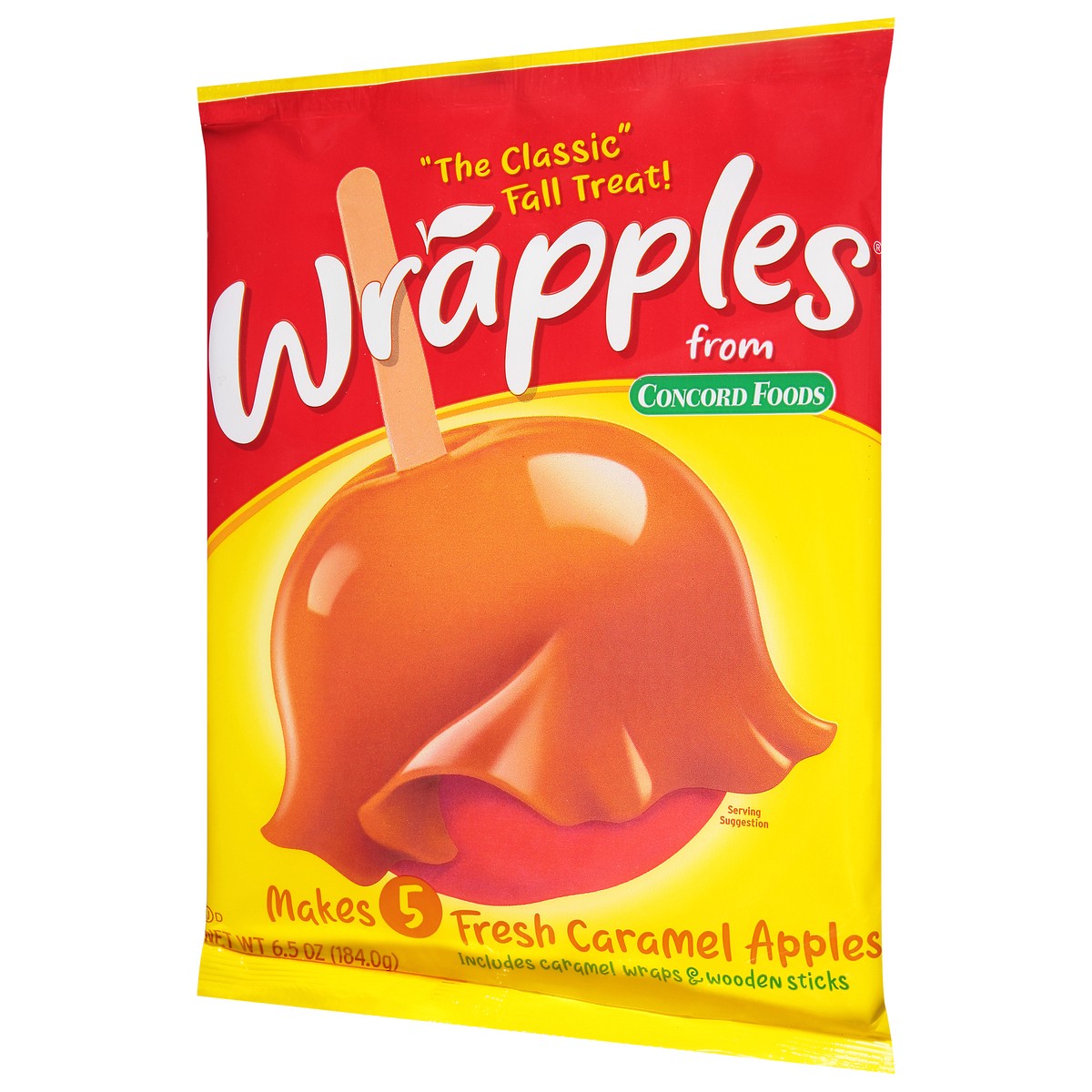 slide 6 of 12, Wrapples Fresh Caramel Apples Wraps Kit 6.5 oz, 6.5 oz