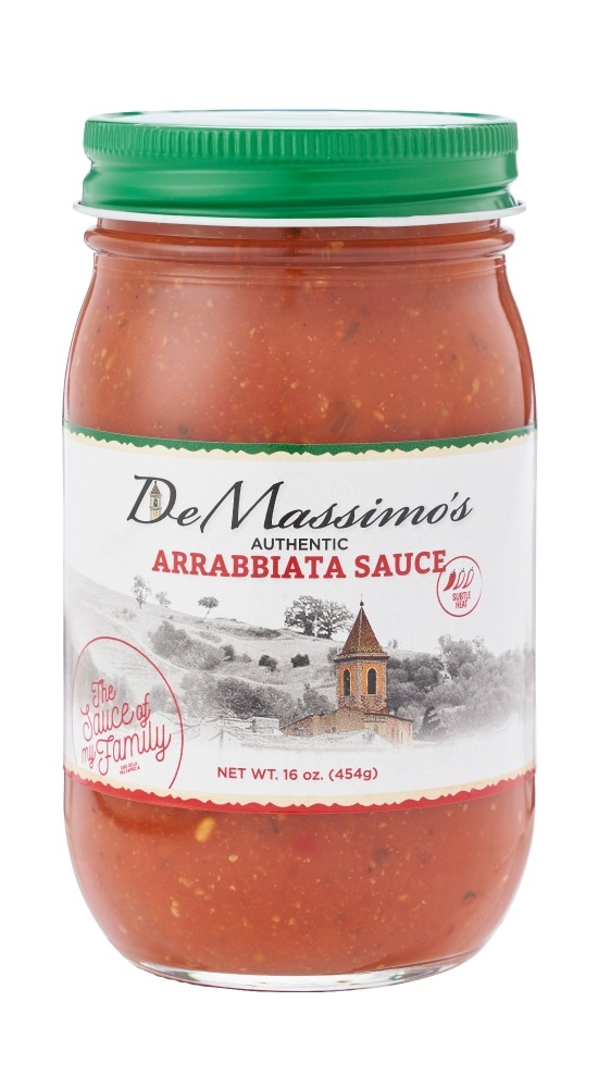 slide 1 of 1, De Massimo's Authentic Arrabbiata Sauce, 16 oz