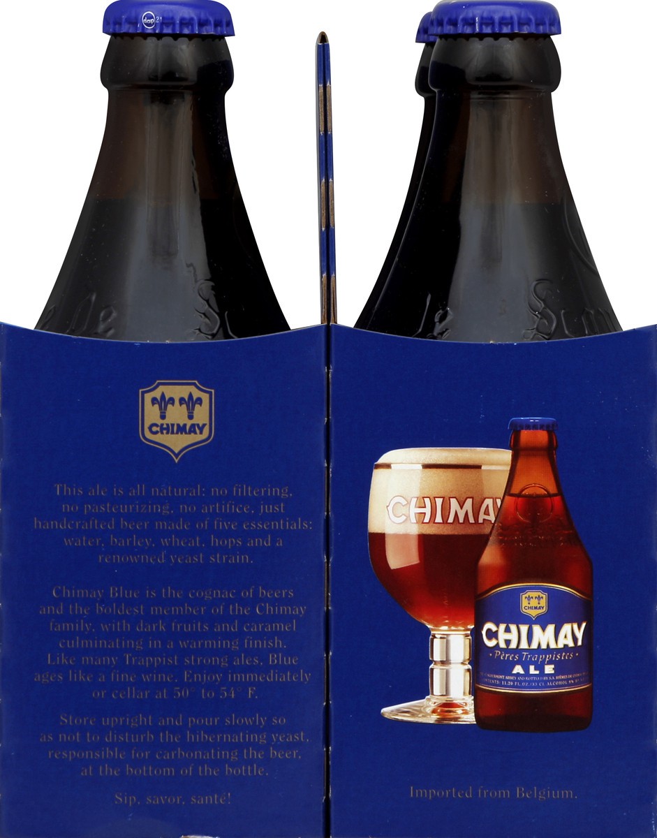 slide 4 of 4, Chimay Ale Grande Reserve Bottles, 4 ct; 11.2 oz