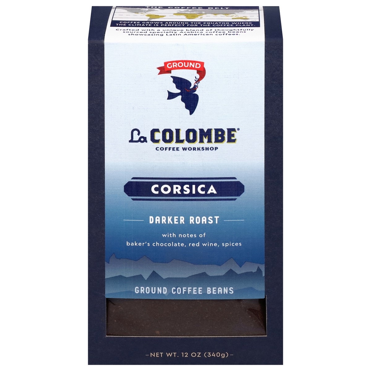slide 1 of 11, La Colombe Ground Darker Roast Corsica Coffee Beans 12 oz, 12 oz