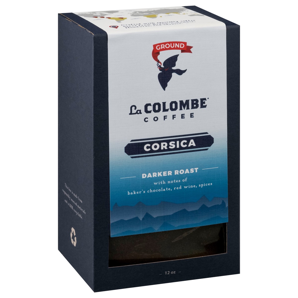 slide 8 of 11, La Colombe Ground Darker Roast Corsica Coffee Beans 12 oz, 12 oz