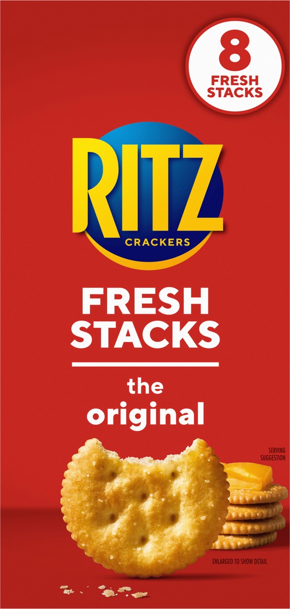slide 7 of 9, RITZ Fresh Stacks Original Crackers, 11.8 oz (8 Stacks), 11.8 oz