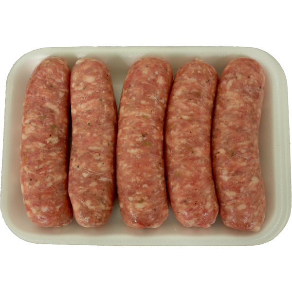 slide 1 of 1, All Natural Sweet Italian Pork Sausage, per lb