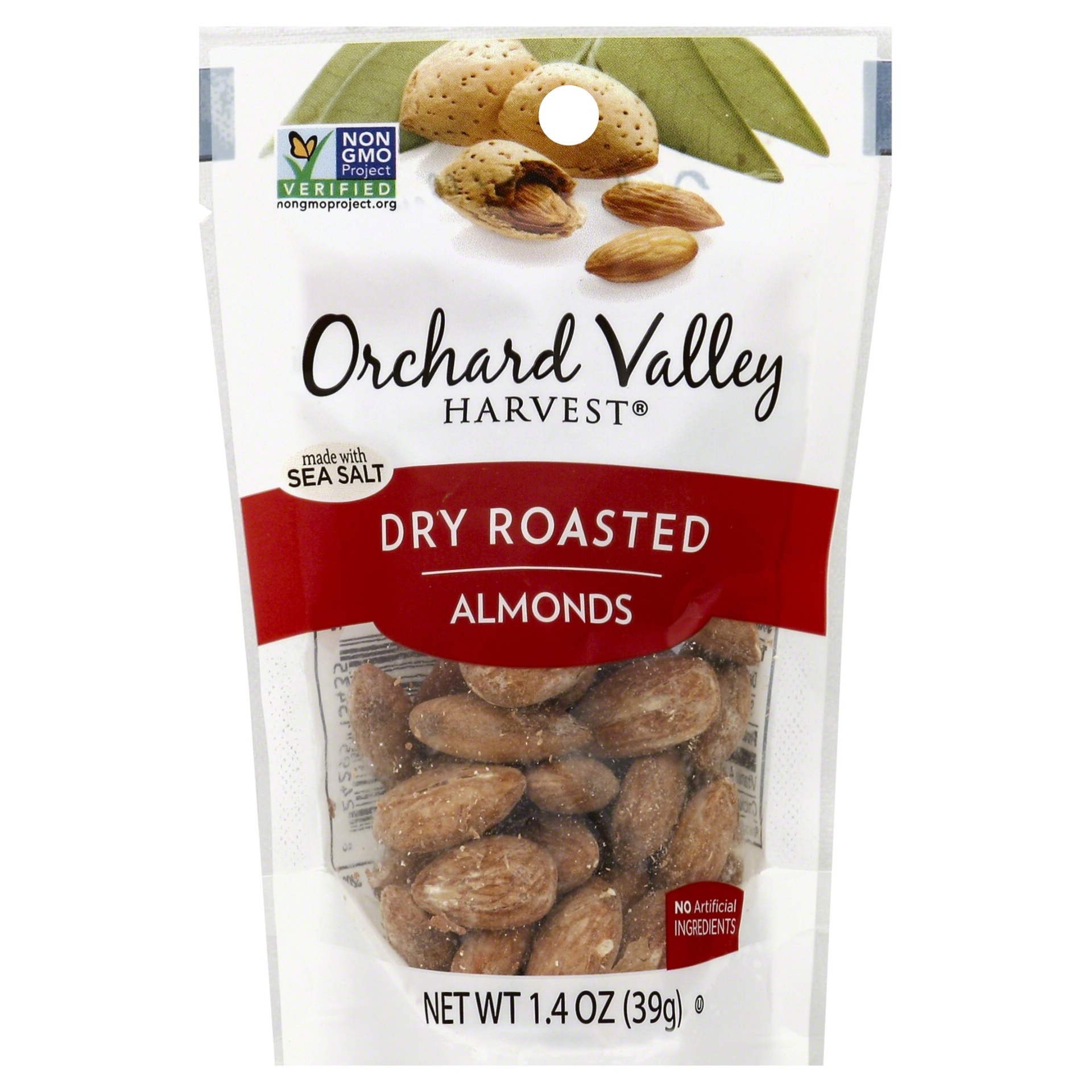 slide 1 of 9, Orchard Valley Almonds 1.4 oz, 1.4 oz