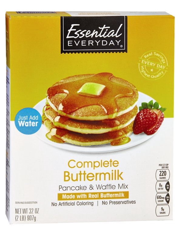 slide 1 of 1, Ee Pancake &Waffle Mix Complt Butter, 32 oz