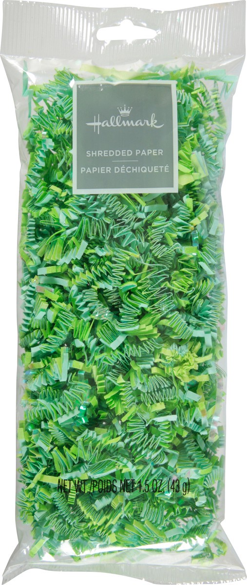 slide 2 of 10, Hallmark Paper Shred Lime Mint, 1.5 oz