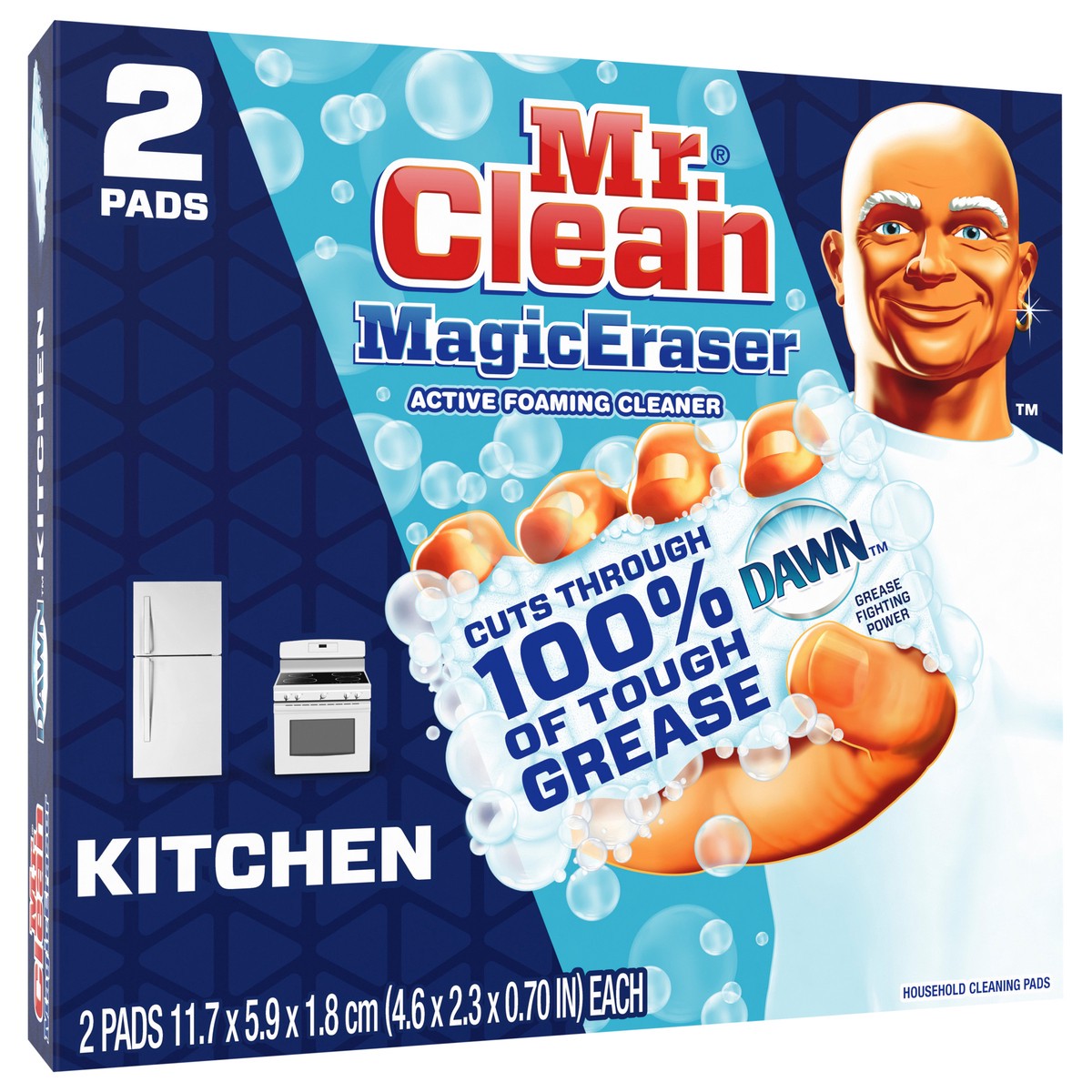 slide 4 of 5, Mr. Clean Kitchen Magic Eraser Household Cleaning Pads, 2 ct