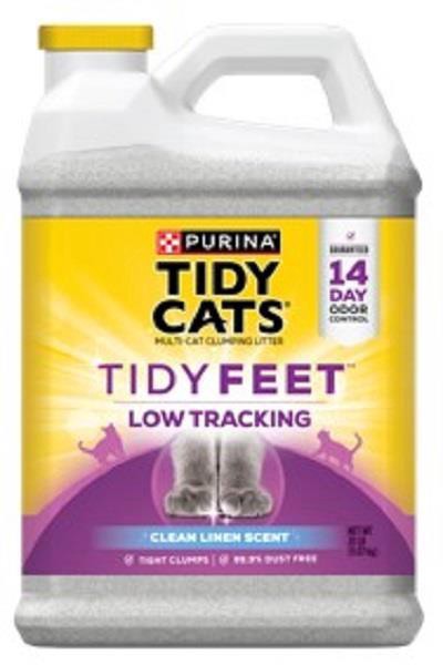 slide 1 of 1, Tidy Cats Tidy Feet Scentd, 20 lb