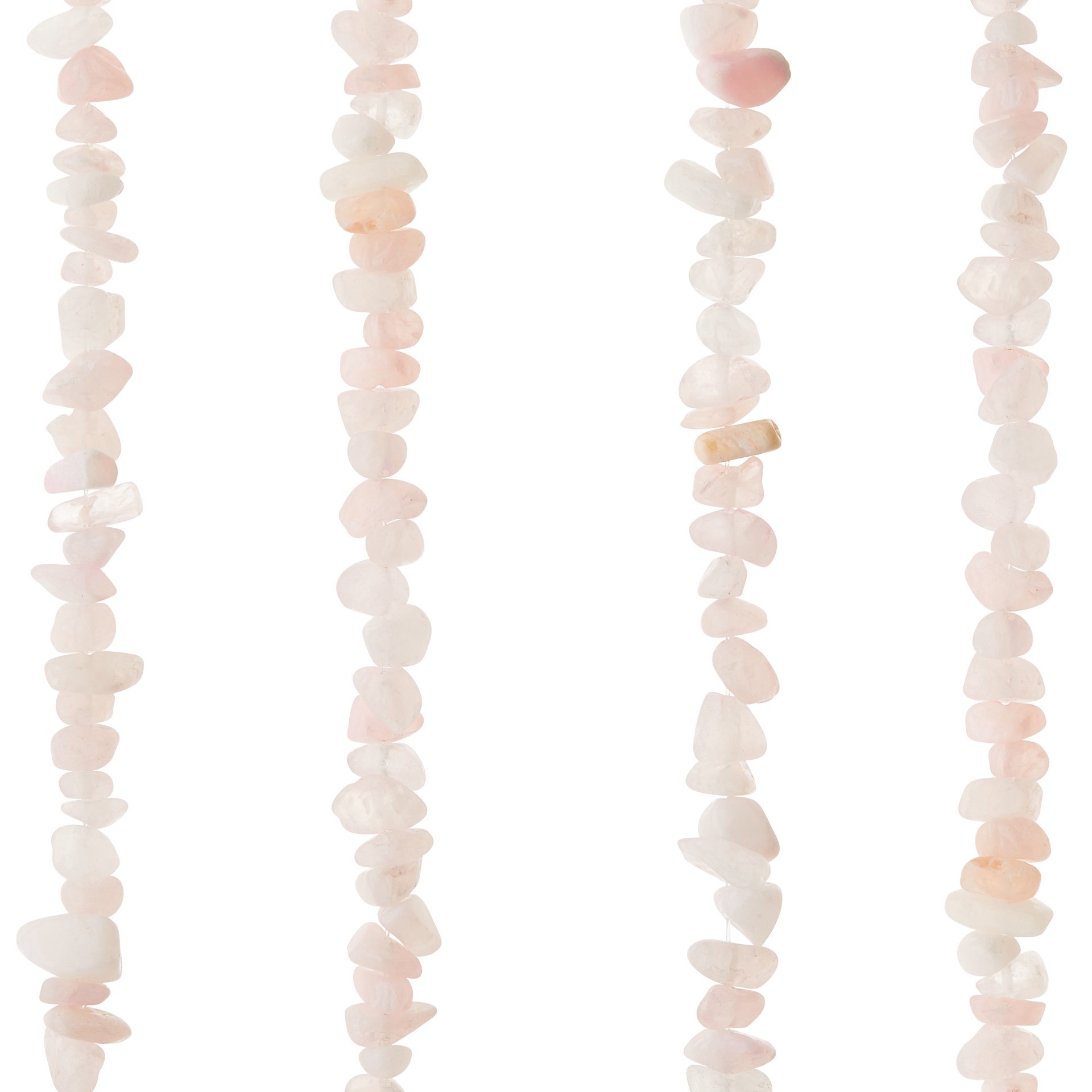 slide 5 of 5, Rose Quartz Chip Beads By Bead Landing, 5mm-10mm