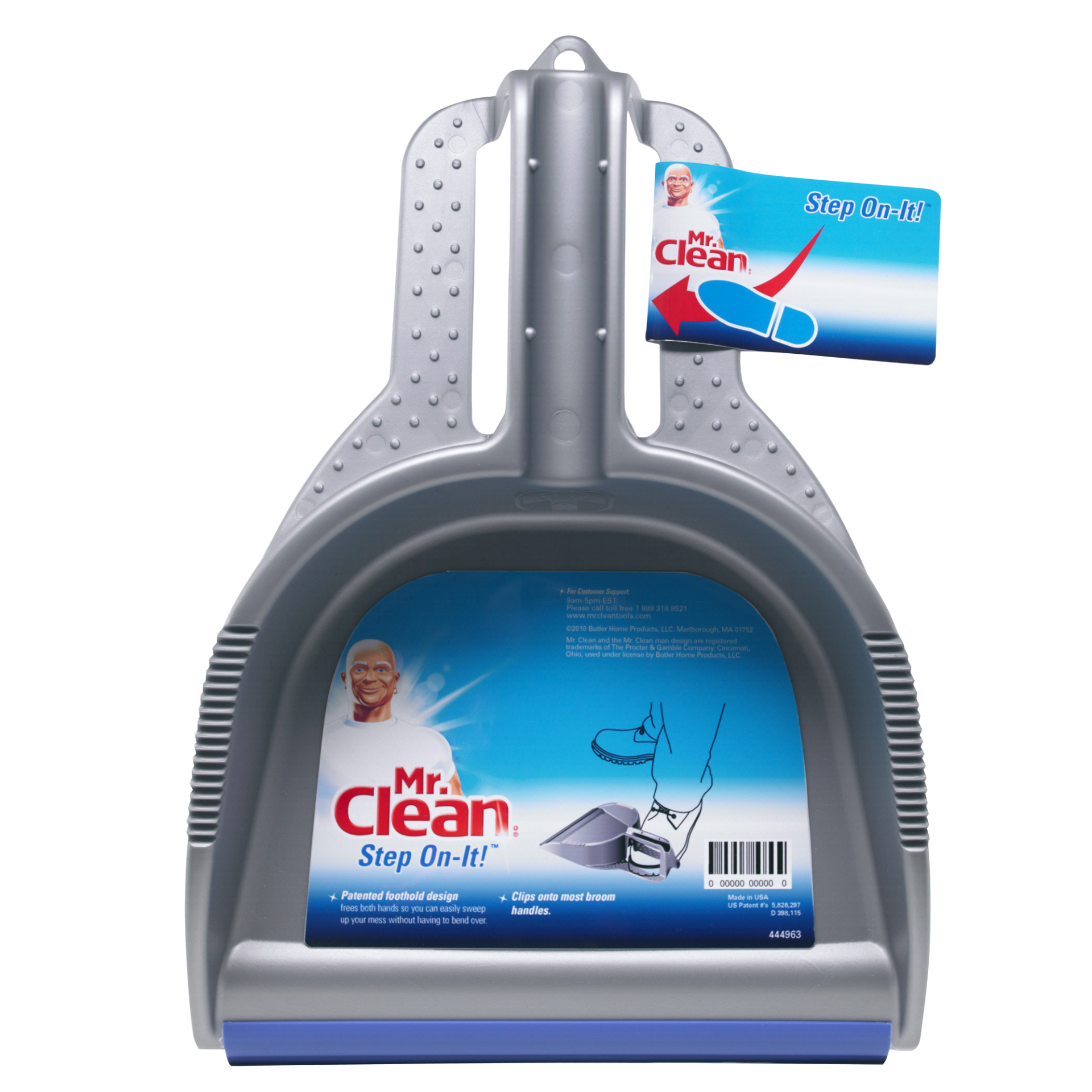 slide 1 of 1, Mr. Clean Step-On-It Dustpan, 1 ct