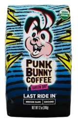 Punk Bunny Coffee Last Ride In Medium Dark Ground Coffee - 12 oz