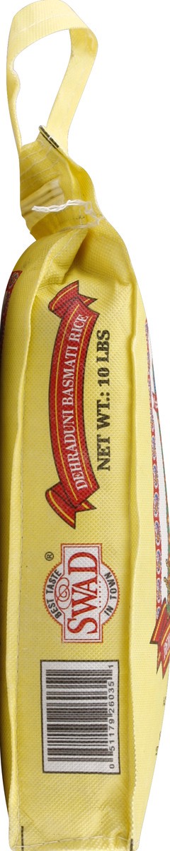 slide 3 of 5, SWAD Rice 10 lb, 10 lb