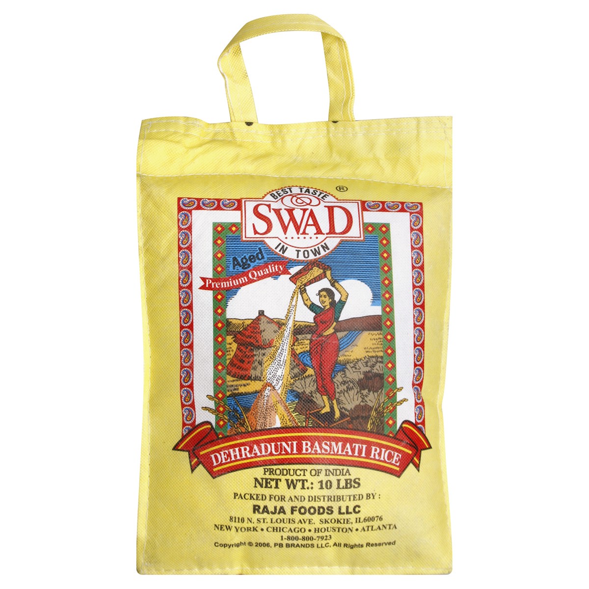 slide 2 of 5, SWAD Rice 10 lb, 10 lb