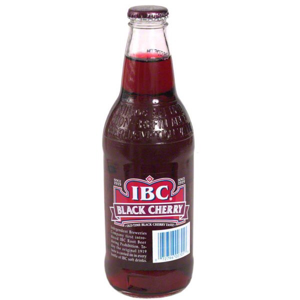 slide 1 of 1, IBC Black Cherry Soda - 4 ct; 12 oz, 4 ct; 12 oz